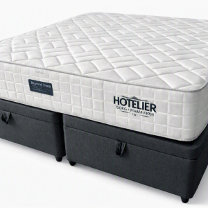 Beyond Sleep Hotelier Foam Firm bed set – hotel-spec foam mattress and base